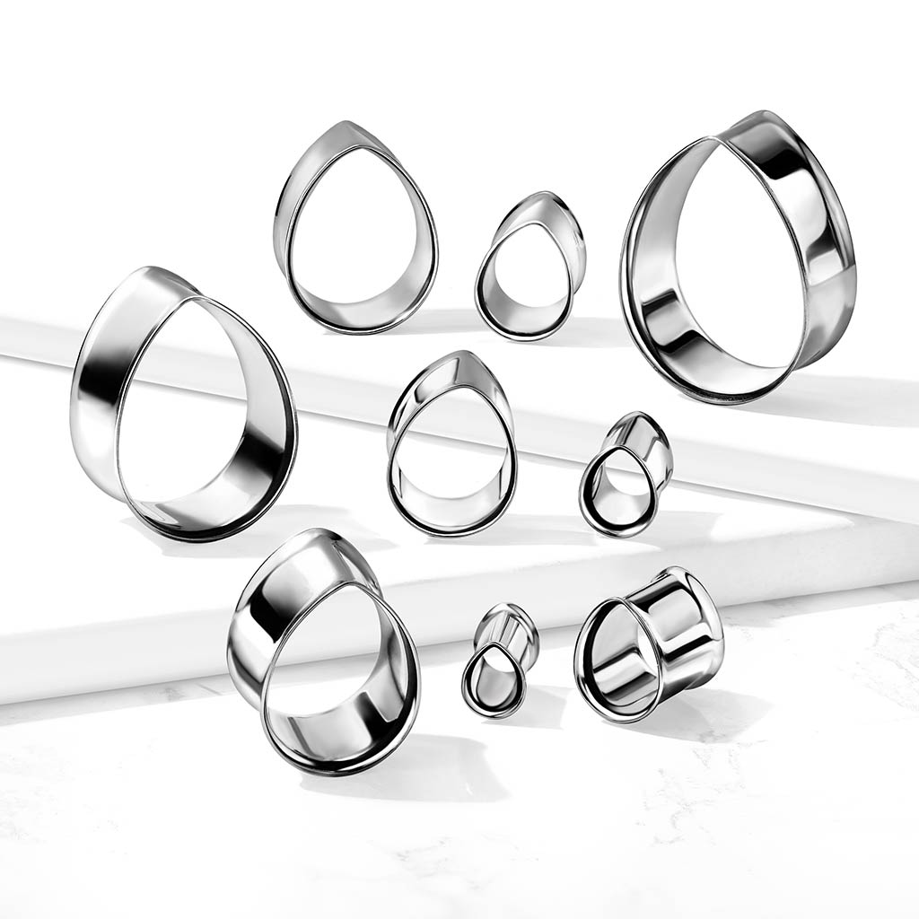 Kit 32 Pezzi Barelle Auricolari In Acciaio E Acrilico - Tunnel Da 10mm A 24mm Per Piercing E Gioielli - Foto 2