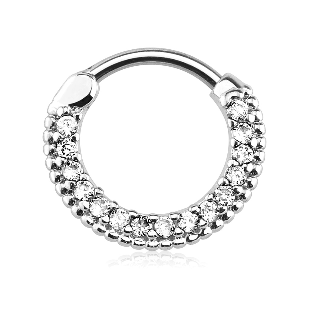 Septum clicker con pietre